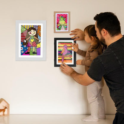 Children Art Frames A4 Magnetic Front Changeable