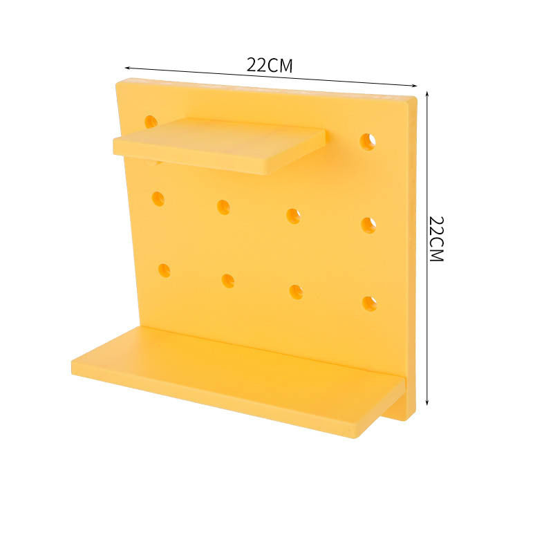 Household Plastic Hole Board Wall Shelves