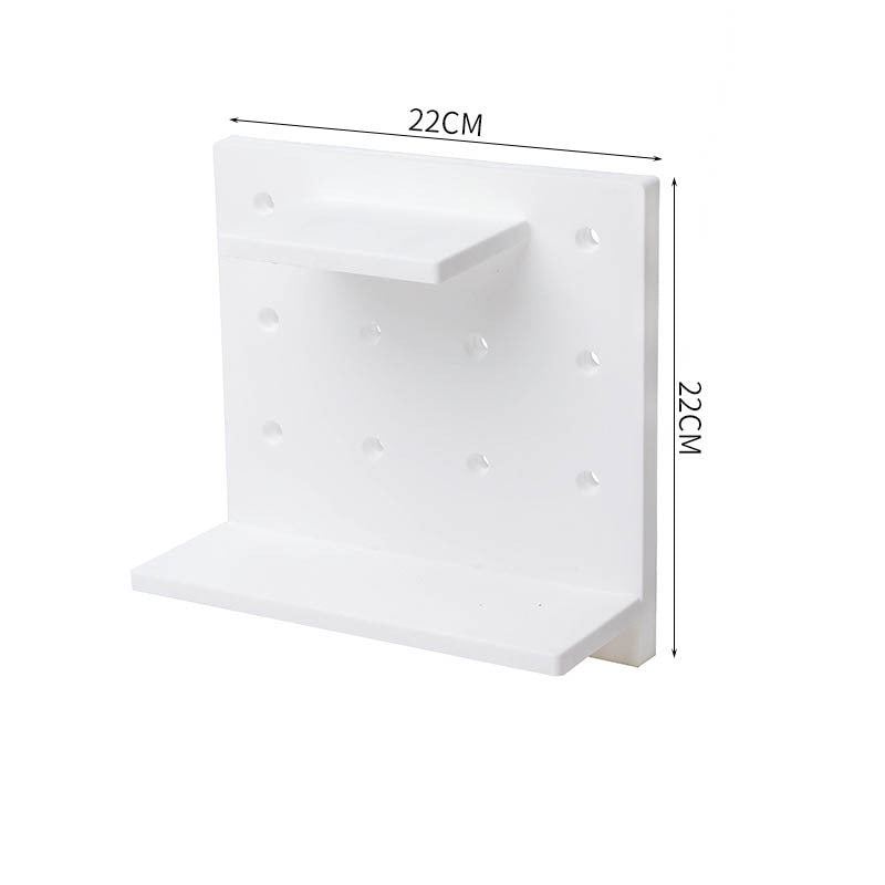 Household Plastic Hole Board Wall Shelves