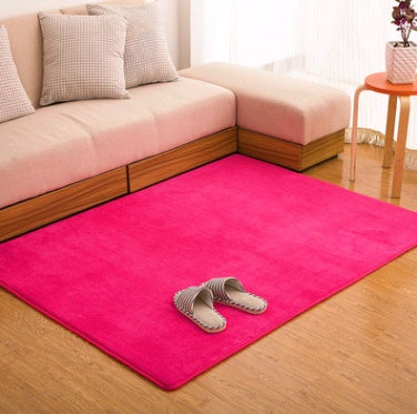 Memory cotton coral velvet Mats