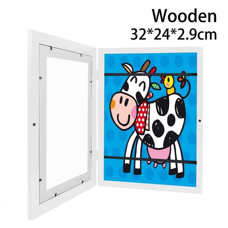 Children Art Frames A4 Magnetic Front Changeable