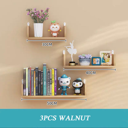 Wooden Wall Hanging Shelves