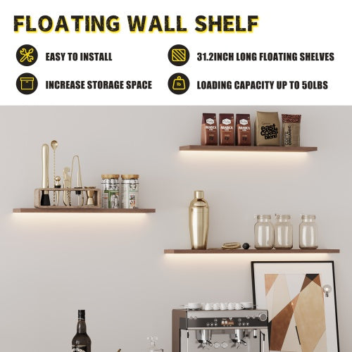 32inch Floating Shelves For Wall Mounted