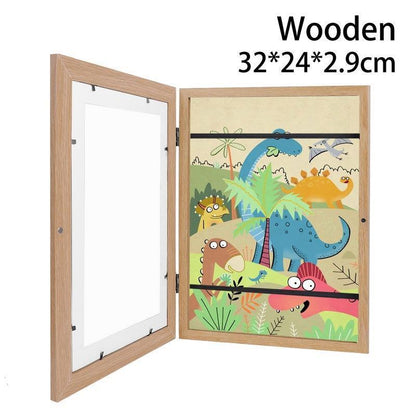 Children Art Frames A4 Magnetic Front Changeable